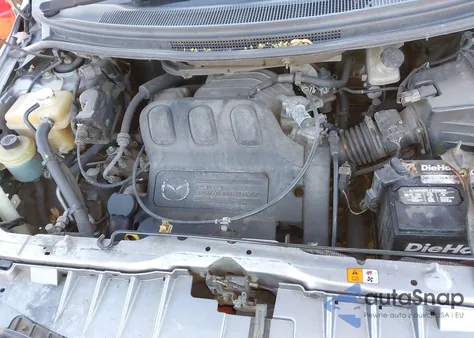 2005 Mazda Mpv Lx z USA, uszkodzony, nr VIN JM3LW28J850542756